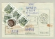 China - 1995 - Document With Stamps: Money Order? Postwissel? - Brieven En Documenten