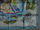 Ancien - Foulard Dame "CHANNEL ISLANDS" Années 50/60 - Fulares