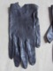 Ancien - Paire De Gants Pour Femme En Peau/cuir Noir Années 60 - 1940-1970