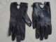 Ancien - Paire De Gants Pour Femme En Peau/cuir Noir Années 60 - 1940-1970