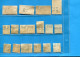 Timbres Perforés-perfins-perorated-FRANCE-Lot De 17 Timbres - Autres & Non Classés