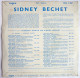 Disque Vinyle  45T SIDNEY BECHET ET SON ORCHESTRE - GIRLS DANCE BLUES IN PARIS -  VOGUE EPL 7021 - 1955 BIEM - Blues