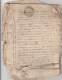 GENERALITE DE PARIS DOSSIER 3 TIMBRES HUMIDES FISCAUX 2 SOLS PETIT PAPIER DU 17/08/1775 - Seals Of Generality