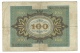 Allemagne // Deutschland // Billet 100  Marks Type 1920 - 100 Mark