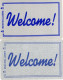 2 CLES D'HOTEL WELCOME ! - Tarjetas-llave De Hotel