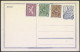 Germany Deutsches Reich Old Postal Stationery Postcard Postkarte Unused With Additional Stamps Bb - Sonstige & Ohne Zuordnung