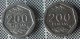 DOS MONEDAS DE 200 PTAS.: AÑOS 1986 Y 1987 - 200 Pesetas