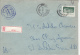 26945- POPULAR ART, CERAMICS, STAMPS ON REGISTERED COVER, COMPANY HEADER, 1983, ROMANIA - Brieven En Documenten