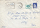 26953- PHONE NETWORK, MONASTERY, STAMPS ON REGISTERED COVER, 1983, ROMANIA - Cartas & Documentos