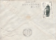 26987- REGISTERED COVER LABEL NADRAG 595, IRON FACTORY, SHIP STAMPS, 1983, ROMANIA - Covers & Documents