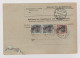 Heimat DE BW ESSLINGEN 1920-03-03 Paketkarte Nach Bern CH - Lettres & Documents