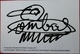 CARTE POSTALE AUTOGRAPHE ROBERT COMBAS ET LES SANS PATTES 2012 -SIGNATURE AU DOS - Entertainers