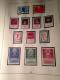 Delcampe - RUSSIE OCCASION SAFE 1969-1971 !!! 1 RELIURE BLEU  + Env. 51 FEUILLES PREIMPRIMEES + TIMBRES ** - Unused Stamps