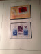 Delcampe - RUSSIE OCCASION SAFE 1969-1971 !!! 1 RELIURE BLEU  + Env. 51 FEUILLES PREIMPRIMEES + TIMBRES ** - Unused Stamps