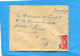 MARCOPHILIE-Comores-lettre Pour Françe- Cad MORONI-MADAGASCAR 1952- 2 Stamps N°2+7 - Briefe U. Dokumente
