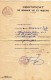 Digny (28-Eure-et-Loir) Certificat De Bonnes Vie Et Moeurs 1952 Bourgeot Victor Léon Né à Champrond-en-Gâtine - Diplômes & Bulletins Scolaires