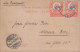 G)1907 PERU, ADMIRAL GRAU, AREQUIPA COUNTRY SIDE POSTCARD, CIRCULATED VÍA PANAMA TO ALTONA, ELBE, HAM. GERMANY, XF - Peru