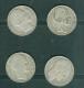 Lot De 4 Pieces 10 Francs  Type Turin Année 1933 Silver Argent - Pia121 - 10 Francs