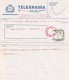 14519. Telegrama  Internacional  Desde Barco SS MONTE UMBE 1971 A Barcelona. Fechador Cierre - Télégraphe