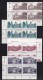 SOUTH AFRICA, 1982, MNH Control Strip Of 4, Definitive's Buildings,  M 601-621 - Unused Stamps