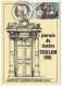 FRANCE => Carte Locale - 1,40 + 0,30 - Journée Du Timbre - "Porte De L'Ancienne Comédie" - Lettre D'amour / TOULON 1981 - Stamp's Day