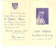 Religion Et Esotérisme-Image Religieuse-Union Mariale Notre-Dame De Beauraing-1955-Chapelain H.Massart-Prière De 1944 - Religion & Esotericism