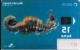Hrvatski Telekom: Transparent Card Underwater World - Morski Konjic - Kroatien