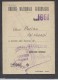 7376-TESSERA U.N.F. UNIONE NAZIONALE FERROVIERI-1951 - Membership Cards