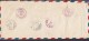 United States Registered Postal Stationery Ganzsache ARLINGTON Virginia 1947 Cover Lettre VIENNA Wien Austria (2 Scans) - Special Delivery, Registration & Certified