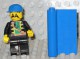 279/148 LEGO MATTONCINO BRIQUE BLU BLUEU PORTA 2 ANTE   ORIGINALE COSTRUZIONI - Lego System