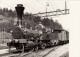 Dampflok - Spanisch-Brötlibahn, Max 40 Kmh, Ca. 90 PS, Fotokarte - Eisenbahnen