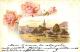 [DC4779] CARTOLINA - ROSE - FIUME CON BARCHE - Viaggiata - Old Postcard - Unclassified