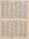 PALERMO 1920 - Calendario Pubblicitario /  G.& E. Flli Sénès & C. - Petit Format : 1901-20