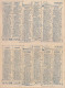 PALERMO 1920 - Calendario Pubblicitario /  G.& E. Flli Sénès & C. - Formato Piccolo : 1901-20