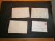 3 Cartes Postales Adressées à André DENTER à Verviers Rue De Limbourg Et Rue De Sécheval - 1928/1929 - Manuscrits