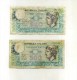 - ITALIE . BIGLIETTO DI STATO . LOT DE 2 BILLETS 500 L. 1974/79 . - 500 Lire