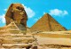 Egypt - Giza Gizeh - The Great Sphinx And Kheops Pyramid - Gizeh