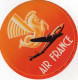 AUTOCOLLANT AIR FRANCE  La Crevette - Stickers