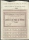Lotto 2 Documenti Bon Au Porteur + Action De 100 Francs Doc.194 - Industrie