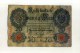 - ALLEMAGNE EMPIRE . BILLET 20 M. 1910 . - 20 Mark