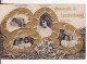 Carte Postale Fantaisie Gauffrée Souvenir De LUXEMBOURG Famille Princière-Royauté-Noblesse-Montage Oeufs Dorés - Luxemburg - Stad