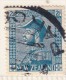 New Zealand 1927, 2/= Light Blue, Part Of Heavy Strike Of PARCELS C.d.s. - Used Stamps