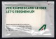 # ALITALIA Etihad Refreshing Towel Serviette Giveaway Advert Cadeaux Geschenke Luftfahrt Airlines Aviation Aereo Avion - Giveaways