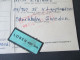 USA 1971 Anhänger Für Ein Gepäckstück Nach Schweden!! Lösen 400 Öre. Glendale - Stockholm. - Lettres & Documents