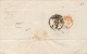 Great Britain 1870 Envelope From Manchester 498 To Palermo (Italy) With Stamp 6 Pence (no Hyphen After SIX) - Storia Postale