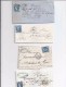 France Lot De 25 Lettres N° 14 + 22 + 90 - Nuance De Couleur - 1849-1876: Période Classique