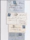 France Lot De 25 Lettres N° 14 + 22 + 90 - Nuance De Couleur - 1849-1876: Période Classique