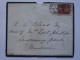 GB 1876 ENTIRE WITH LONDON DUPLEX TO PEMBROKE - Storia Postale