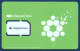 KYRGYZSTAN GSM (SIM) MEGACOM GREEN CHIP CARD MINT UNUSED - Kyrgyzstan