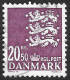 Timbre Du Danemark  2008   ' '   Yvert  1499   ' '   20 K.50  Armoiries - Usado